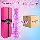 6.5cm Durchmesser Weicher silikon Extra Großer Dog dildo für männer frauen, 25cm Rosa Fantasy Monster Wolf gay dildo mit saugnapf, Alien XXL Anal Dildos G-Punkt dildo sex spielzeug für die frau extrem