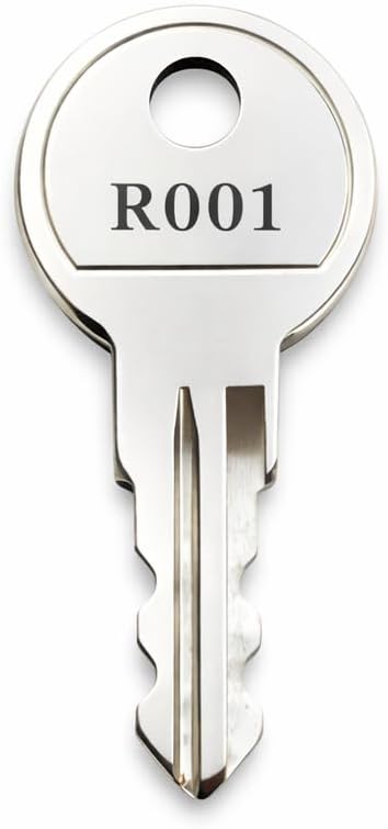 R001 230012 RV Storage Door Keys Compatible with Southco RV Camper Baggage Compartment Door, 3 Pack image 5
