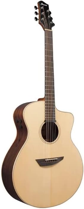 Ibanez PA300E Acoustic-Electric Guitar - Natural Satin Top, Natural Low Gloss Back and Sides | Natural Low Gloss Back and Sides