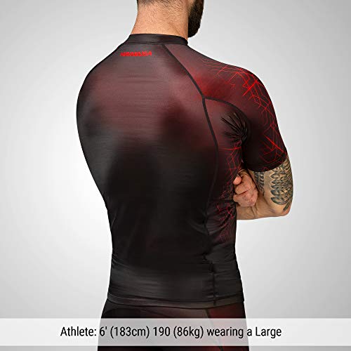 Hayabusa Geo Short Sleeve BJJ Rash Guard2