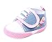 Produktbild Bigood Bequem süße Baby-Mädchen Schuh Krabbelschuhe Liebe Klettverschluss 12 Pink