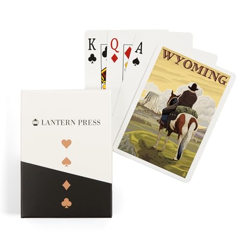 Lantern Press naipes de póker 52 cartas tamaño póker