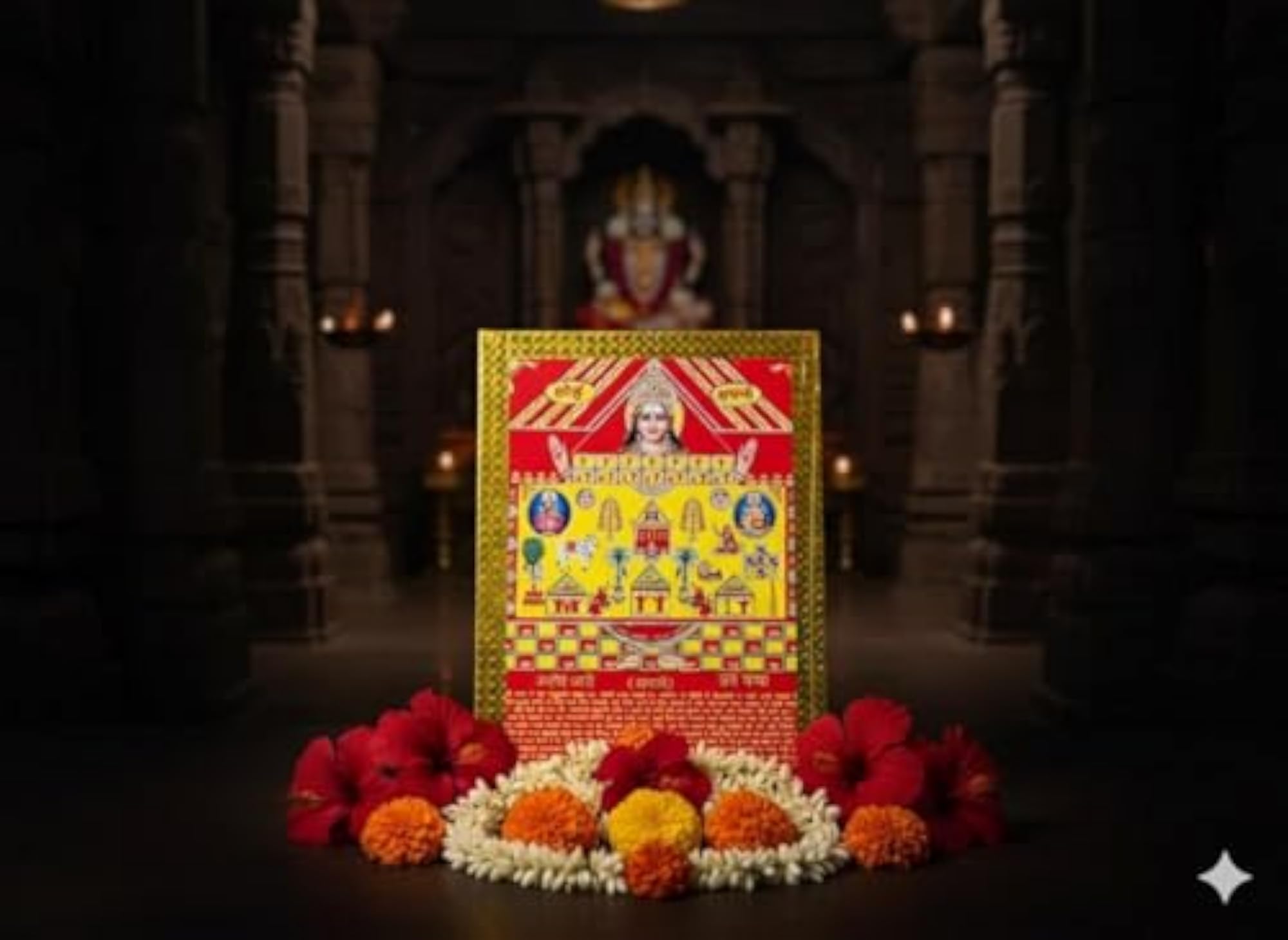 Ahoi Mata Frame for Puja