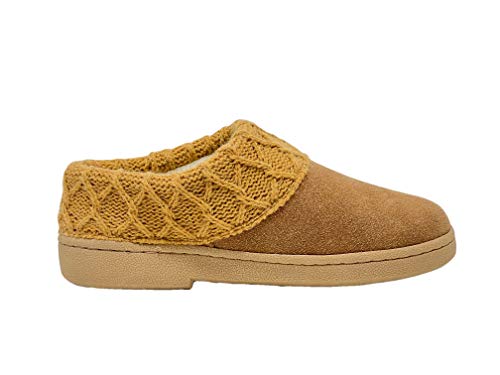 Clarks Women's Knitted Collar Clog (9 M US, Cognac/Cognac X)3