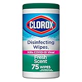Clorox, Bleach Free Wipes, Fresh, 75 Count