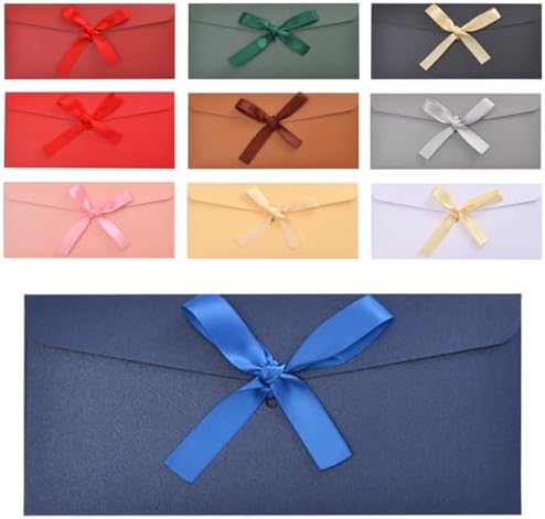 Set Papier Cadeau Rose Nacré 17'' - Avec Ruban Satiné Et Étiquette - 10 Feuilles