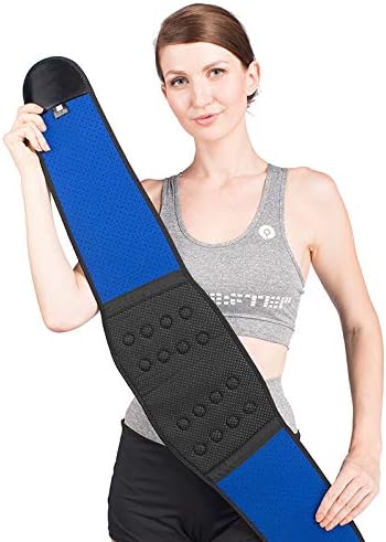 UTIANO,Therapeutical self heating Waist Belt Plus Neck Brace for Joints pain With Natural Tourmaline Stone Stimulate Healing and Positive energy acquisition (Back Belt)