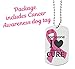 Survivor It Came We Fought I Won T-shirt Breast Cancer Shirt + Cancer Necklace XL Pink