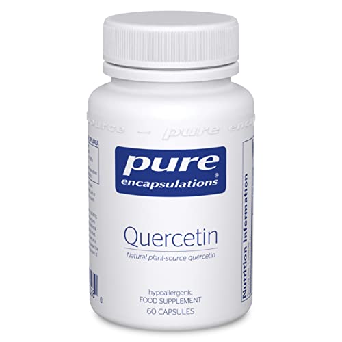 Pure Encapsulations - Quercetin 250mg - Natural Plant-Source Pure Quercetin Supplement - 60 Vegetarian Capsules