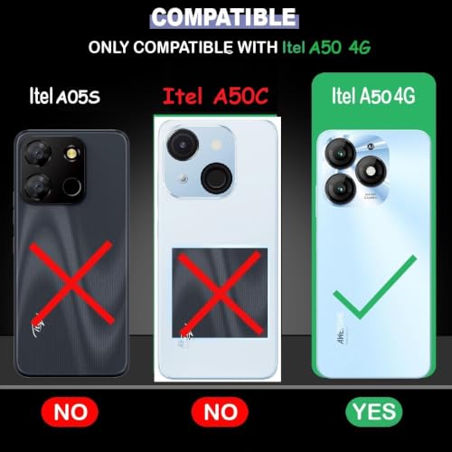 Image of Bintage Back Cover Compatible for Itel A667L / Itel A50 4G | Cute Fun Ball | 3D Taddy Smiley Coffee | Milk Case | Full Body Protection - Brown
