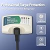 BSEED Single Outlet Surge Protector, Wall Surge Protector for Refrigerator, TV, PC, Washing Machine and Other Home Appliance 2 Pack