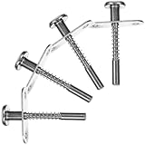 Loquet à piston en métal : facile et pratique à installer, ce loquet à piston à ressort est un petit outil durable et pratique pour les portes à pousser