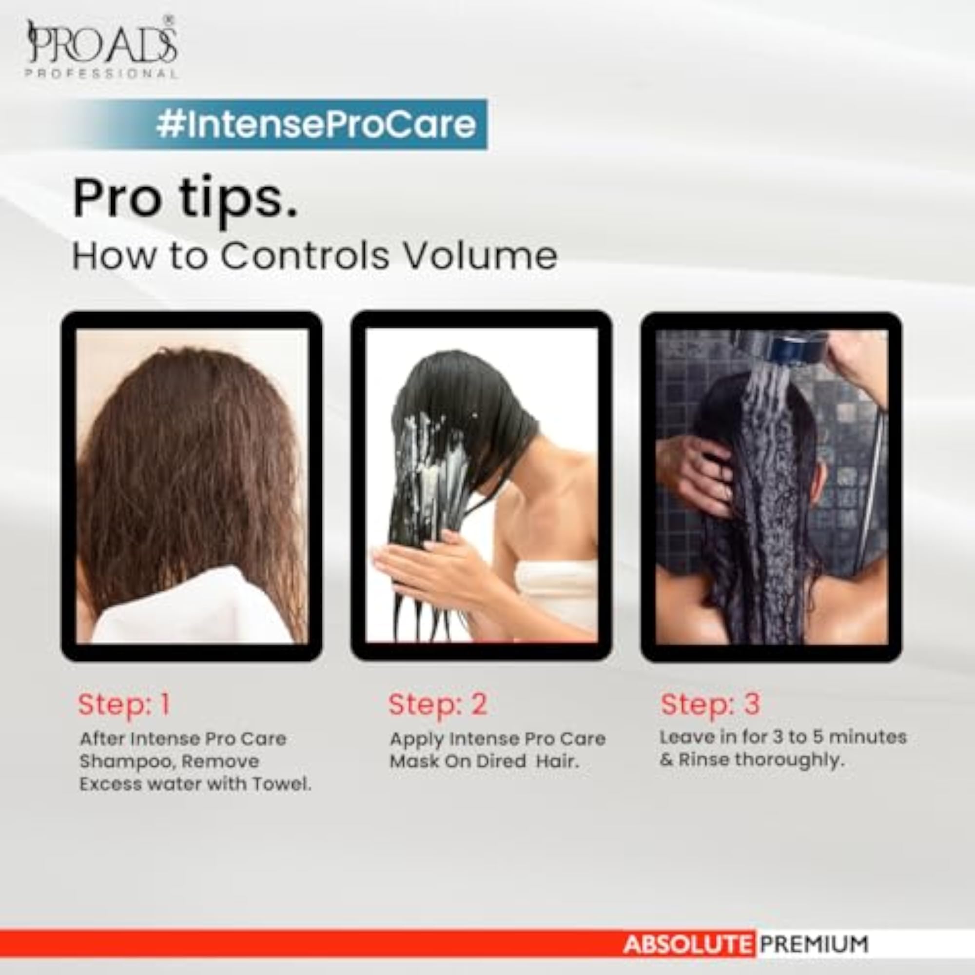 PROADS Professional Intense Care Mask - Hair Repair Treatment