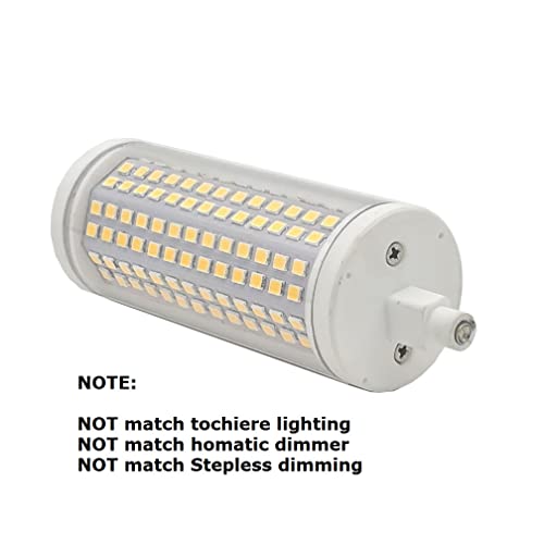 QLEE R7s Led Bulb 118mm 30w Dimmable Bulbs Led Halogen Replacement 300 Watt J Type Double Ended R7s Base 300w Equivalent Floodlight for Garage Floor Standing Light Warm Light - Image 2