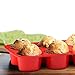 Silicone Texas Muffin Pans and Thanksgiving Cupcake Maker (3, 6 Cup)
