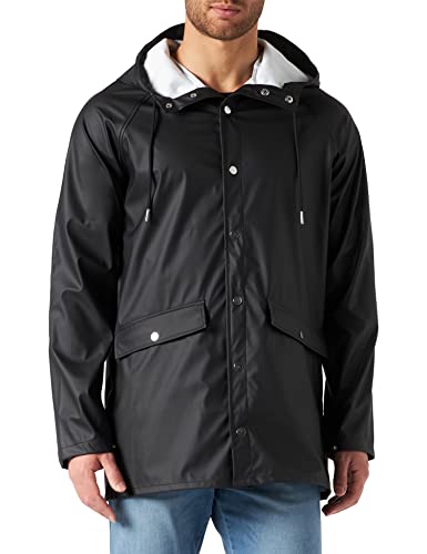 Preisvergleich Produktbild JACK & JONES Male Regenjacke Kapuzen