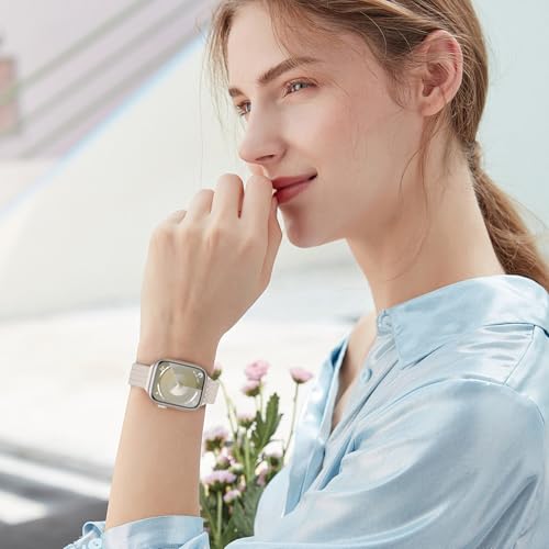 Image of Slim Braided Bands for Apple Watch Band 40mm 41mm 42mm 38mm 46mm 44mm 45mm 49mm Women,Stretchy Solo Loop Nylon Elastic Thin Narrow Skinny Strap for iWatch Ultra 3 SE 3 Series 11 10 9 8 7 6 5 4 3 2 1