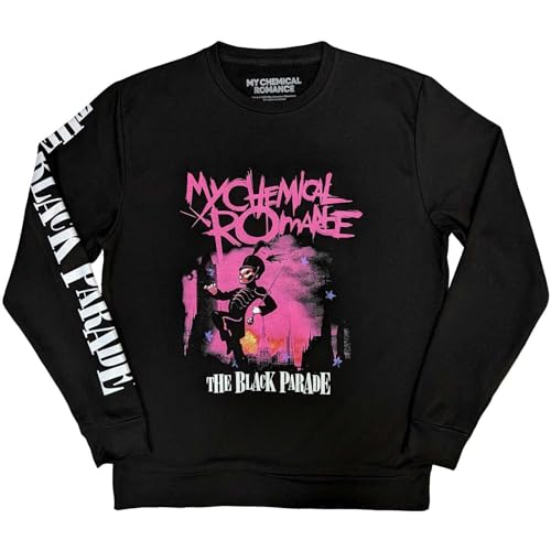 My Chemical Romance Unisex Adult March Sweatshirt (XS) (Black)