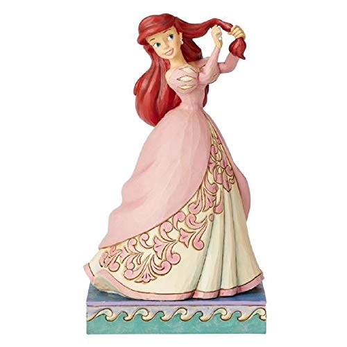 Enesco 6002819 Disney Traditions by Jim Shore Princess The Little Mermaid Passion Ariel Figurine, 7 Inch, Multicolor