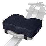 JDHJSJC Rowing Machine Seat Cushion for Stamina Stamina X Water 35-1442C 2018-2026, Thick Memory Foam Rower Seat Pad with Straps, Breathable Non-Slip Comfort for Indoor Rowing Home Gym