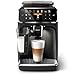 Philips Series 5400 Kaffeevollautomat – LatteGo Milchsystem, 12 Kaffeespezialitäten, Intuitives Display, 4 Benutzerprofile, Schwarz (EP5441/50)