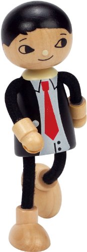 Hape Modern Family Wooden Dad Doll