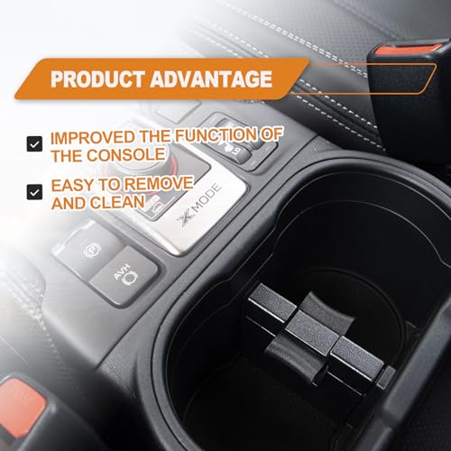 Divisor Portavasos Consola Central RBOKO Compatible Subaru miniatura 5