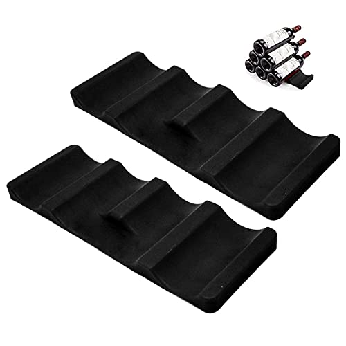 Gativs Porta Bottiglie da Frigo 2 Pezzi Portabottiglie Frigo Stile Europeo Porta Bottiglie da Frigo Supporto Bottiglia Vino Birra Porta Lattine Frigorifero Porta Lattine Frigorifero Universale