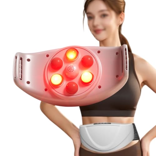 Masajeador abdominal eléctrico, nuevo en 2025 para celulitis y abdomen, instrumento de amasado con piedra bian, para abdomen y piernas, con 2 modos de velocidad y arranque con un clic miniatura 1