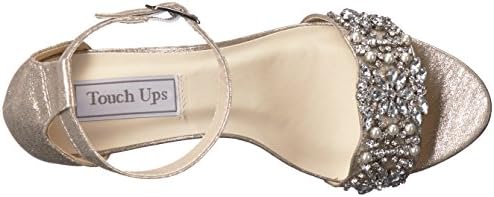 Touch Ups Women's Felicity Heeled Sandal, Champagne, 6 M US | Image 4