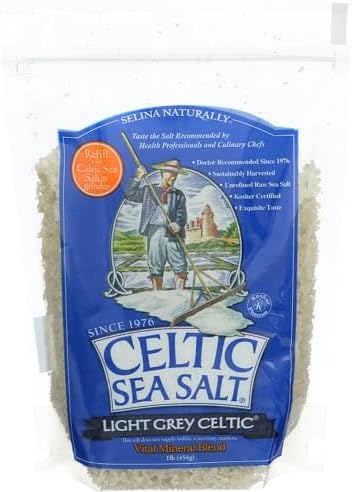Celtic Sea Salt, Sea Salt Celtic Light Grey, 16 Ounce