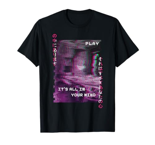 Vaporwave Aesthetic Style Emotional Messed Dream Sad T-Shirt