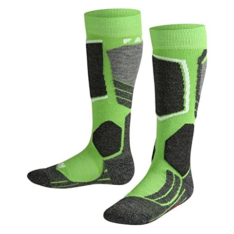 Calcetines de esquí FALKE SK2 para niños con lana térmica y estampados Cover