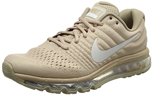 NIKE Tênis de corrida masculino Air MAX 2017, Areia cáqui