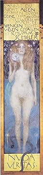 Nuda Veritas by Gustav Klimt - Art Print Poster 40" x 10"