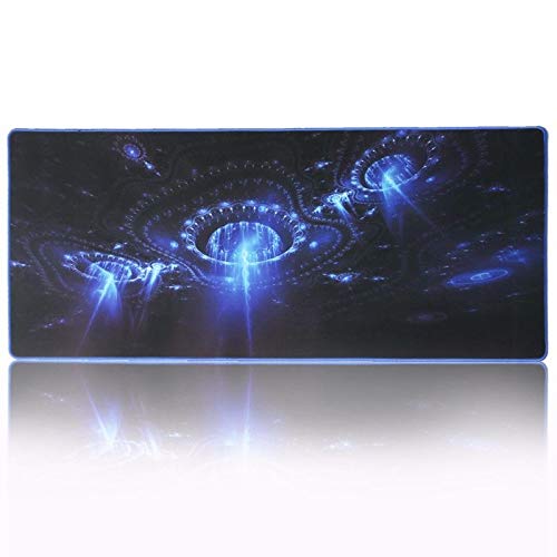Tapis de souris de précision avec bord cousu pour le jeu et le voyage