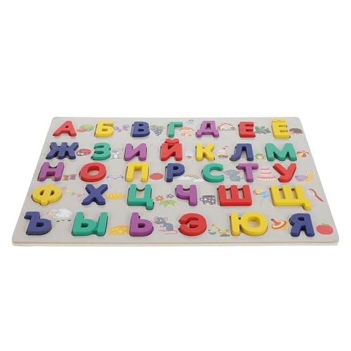Alphabet Russe en Bois : apprenez le cyrillique sans écran grâce au jeu Montessori des couleurs