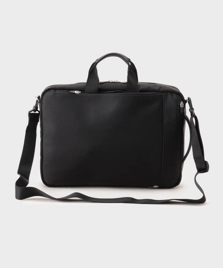 極美品 タケオキクチ 3wayビジネス リュック ナイロン レザー 2WAY】薄マチ ビジネス バックパック（2001892883