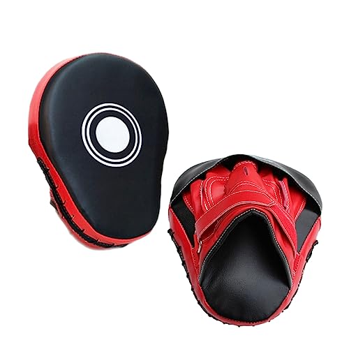 VANZACK Boxing Glove Mitts for Adults Punching Mitts with Pu Leather Kicking Pad Taekwondo Fitness Training Accessory
