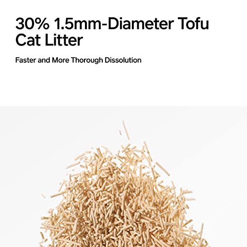 Pidan Tofu Cat Litter Clumping,Flushable,Ultra Absorbent And Fast Drying thumb #4