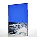 Produktbild etérea Extra Jersey Topper Baumwolle Spannbettlaken Spannbetttuch Farbe Blau, in der Größe 90x200-100x220 cm