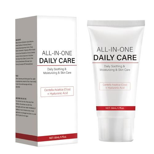 Crema Hidratante Facial - Loción De Cuidado De La Piel Suavizante Y No Pegajosa - Crema Humectante Para Piel Seca - Para la Sequedad y Tirantez Para Mujeres Hombres y Toda la Familia