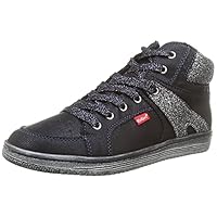 Kickers Lowell Trainers Girls Black