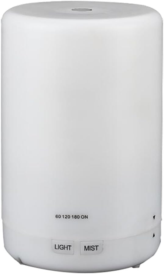 SJY USB Humidifier Ultrasound Aromatherapy Home Office Mini Portable Timer Humidifier, 4-Color LED Light Diffuser