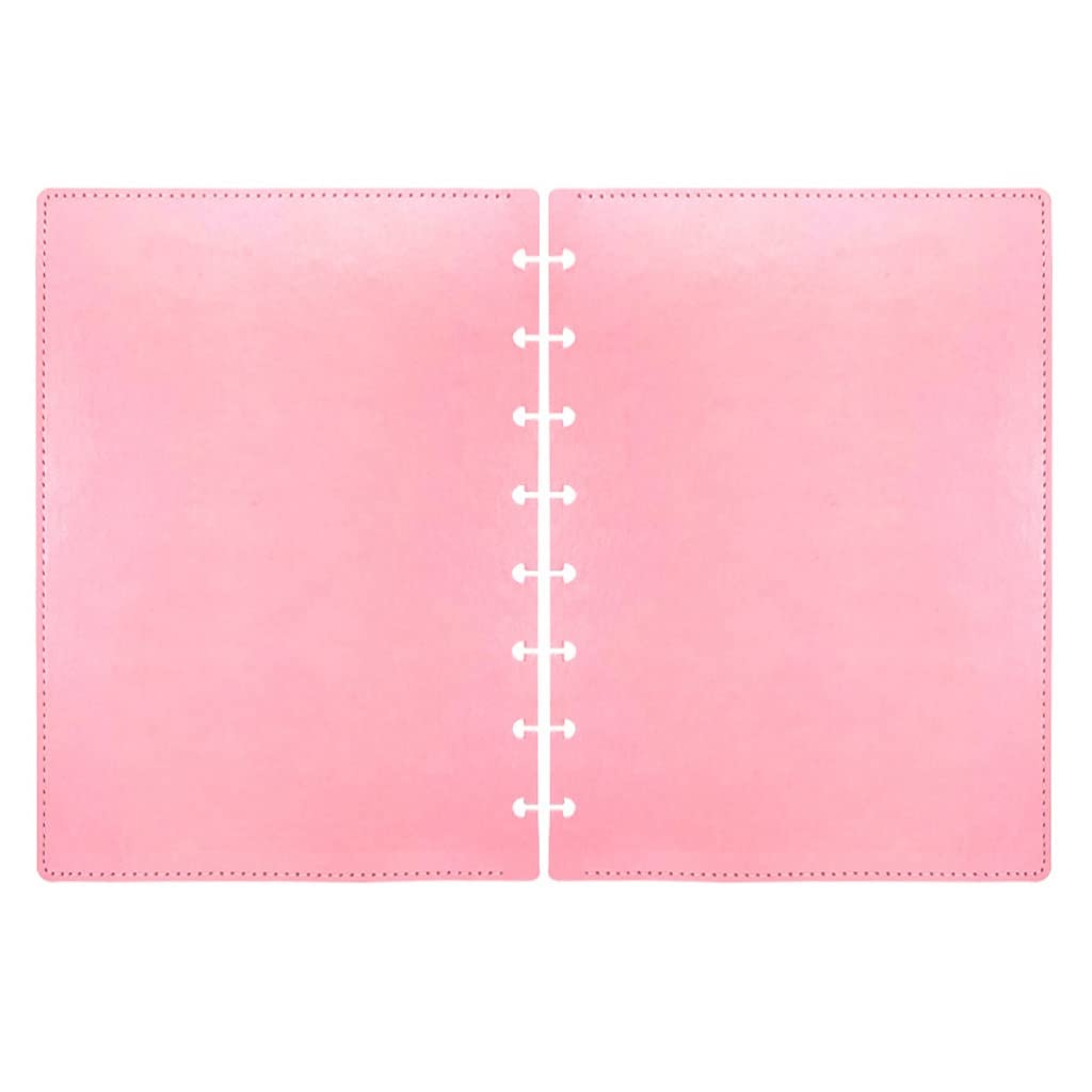Okładka notesu z dziurką w kształcie grzybka PU Okładka notesu z luźnymi kartkami Okładka notesu DIY Agenda Planner Notesy i s (C A5)