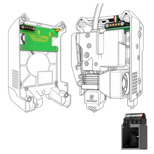 SnapC Magnetic Extruder Accessories Upgrade Kit for Bambu Lab P2S/P2S Combo