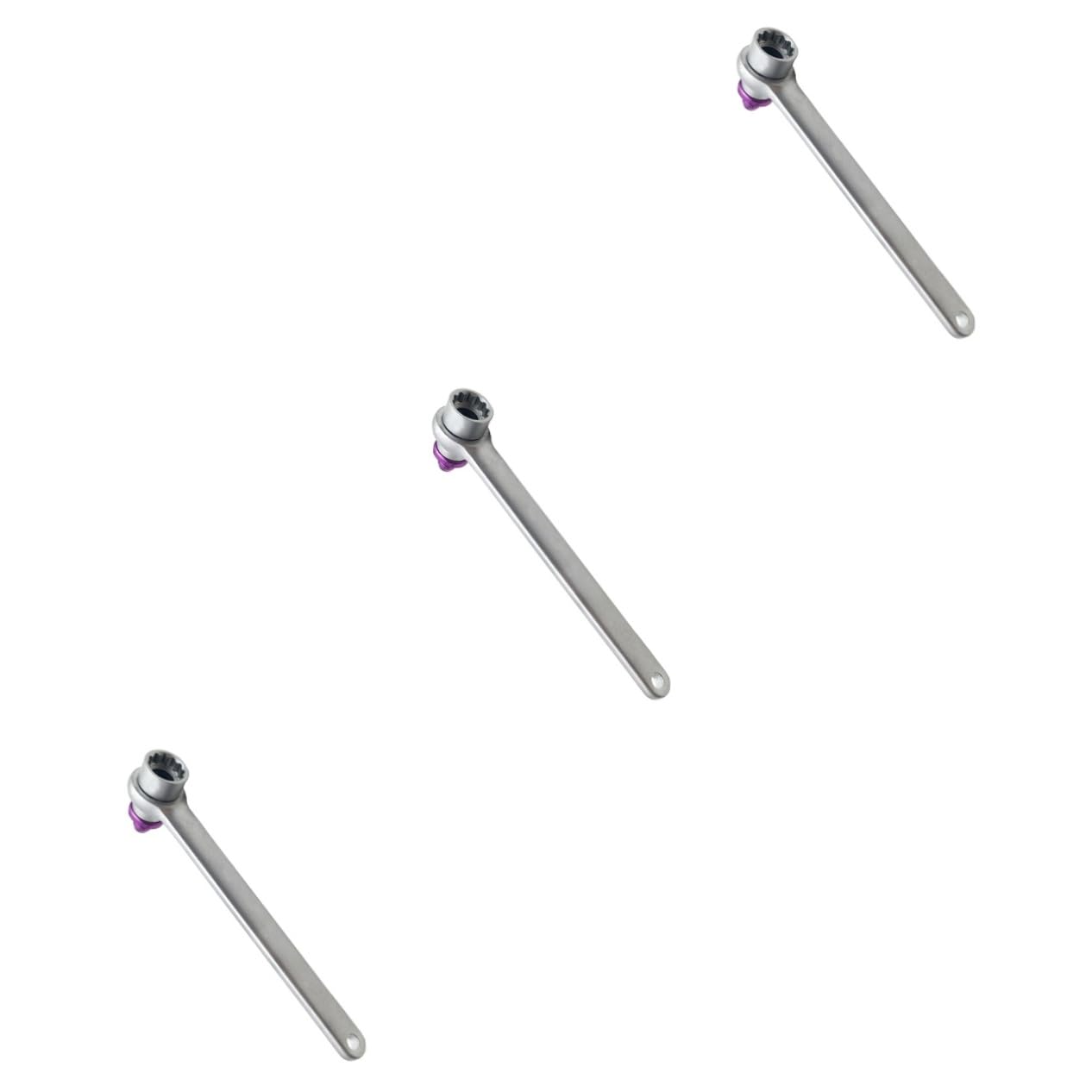 SUPVOX 3pièces Outil De Purge De Freins Clé à Vidanger pour Réparation Automobile Pratique Et Économie Accessoire De Maintenance