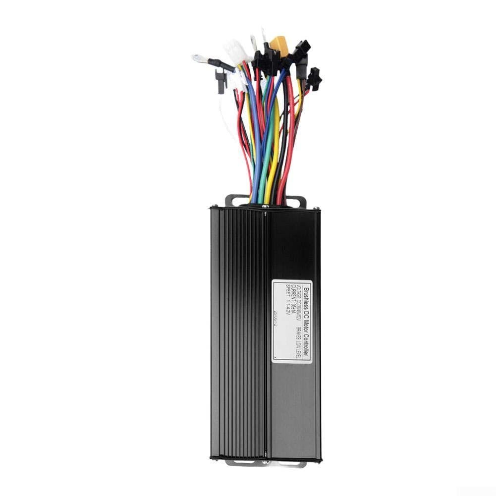 Electric Bike Controller, 36V-52V 35A Intelligent Sine Wave Brushless Motor Controller, With 02OMD Communication Protocol, For 1000W 1500W E-Bike Motors