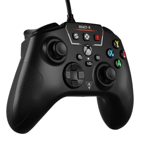 Turtle Beach REACT-R Controller Noir - Xbox Series X|S, Xbox One and PC