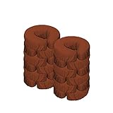 Master Massage Microfiber Massage Table Face Cushion Cover 12piece Set, Dark Chocolate, 12count